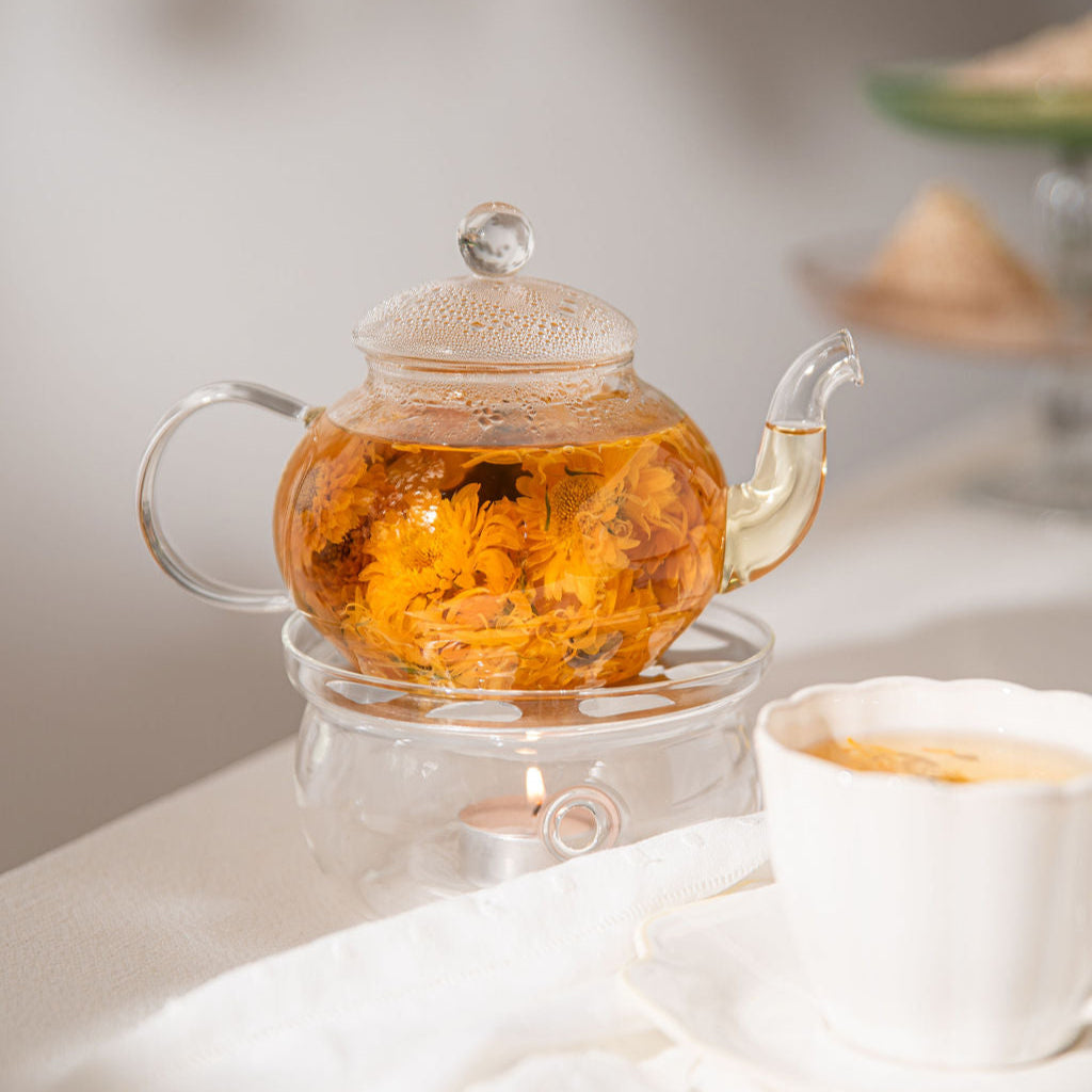 Glass Teapot Warmer (13.5cm)