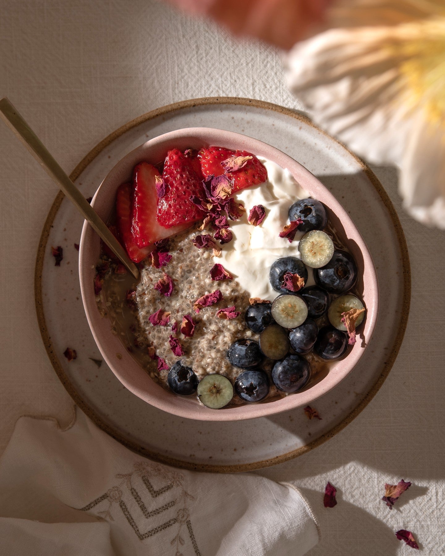 Chia and Oat Bircher Bowls with Anxietea - Better Tea Co.