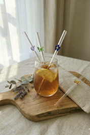 Garden Party Glass Straws