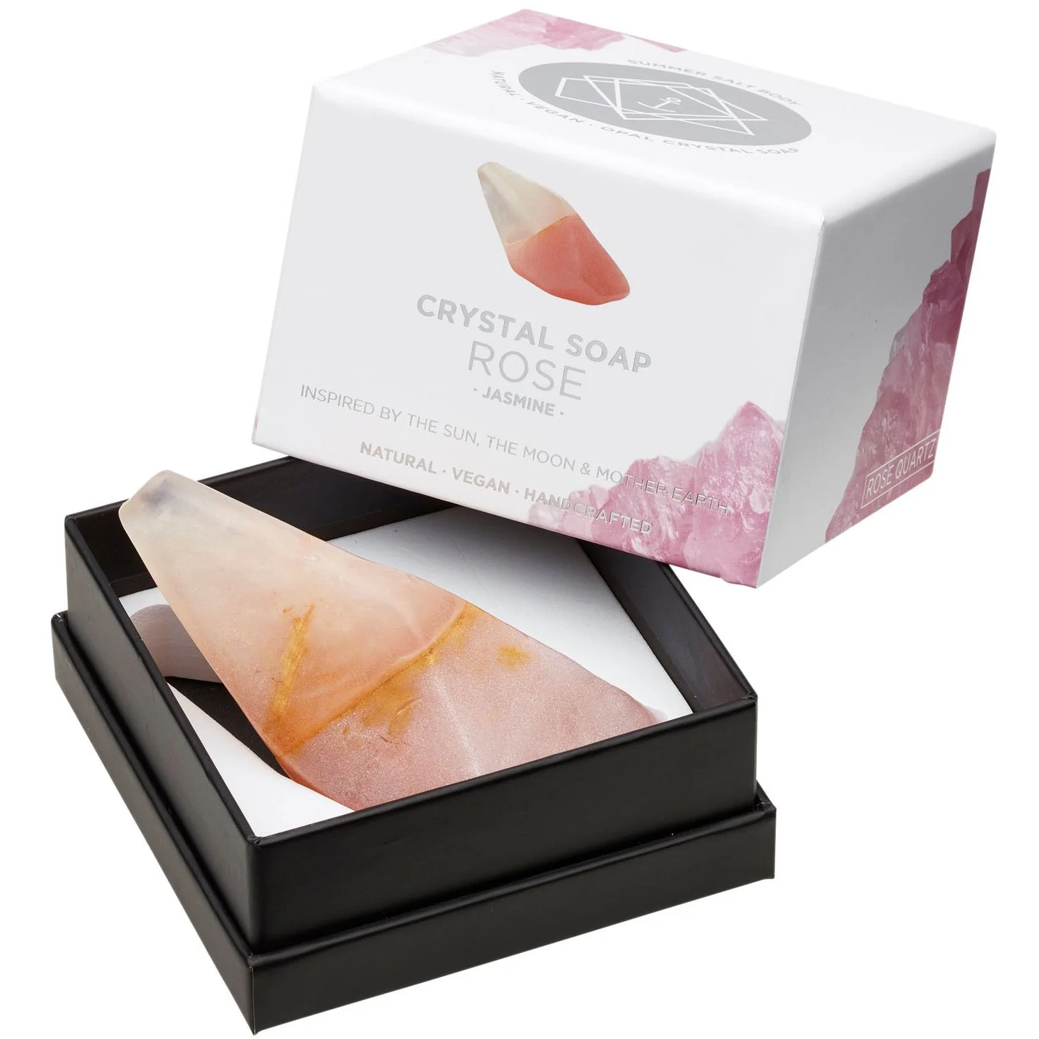 Crystal Soap -  Rose Quartz