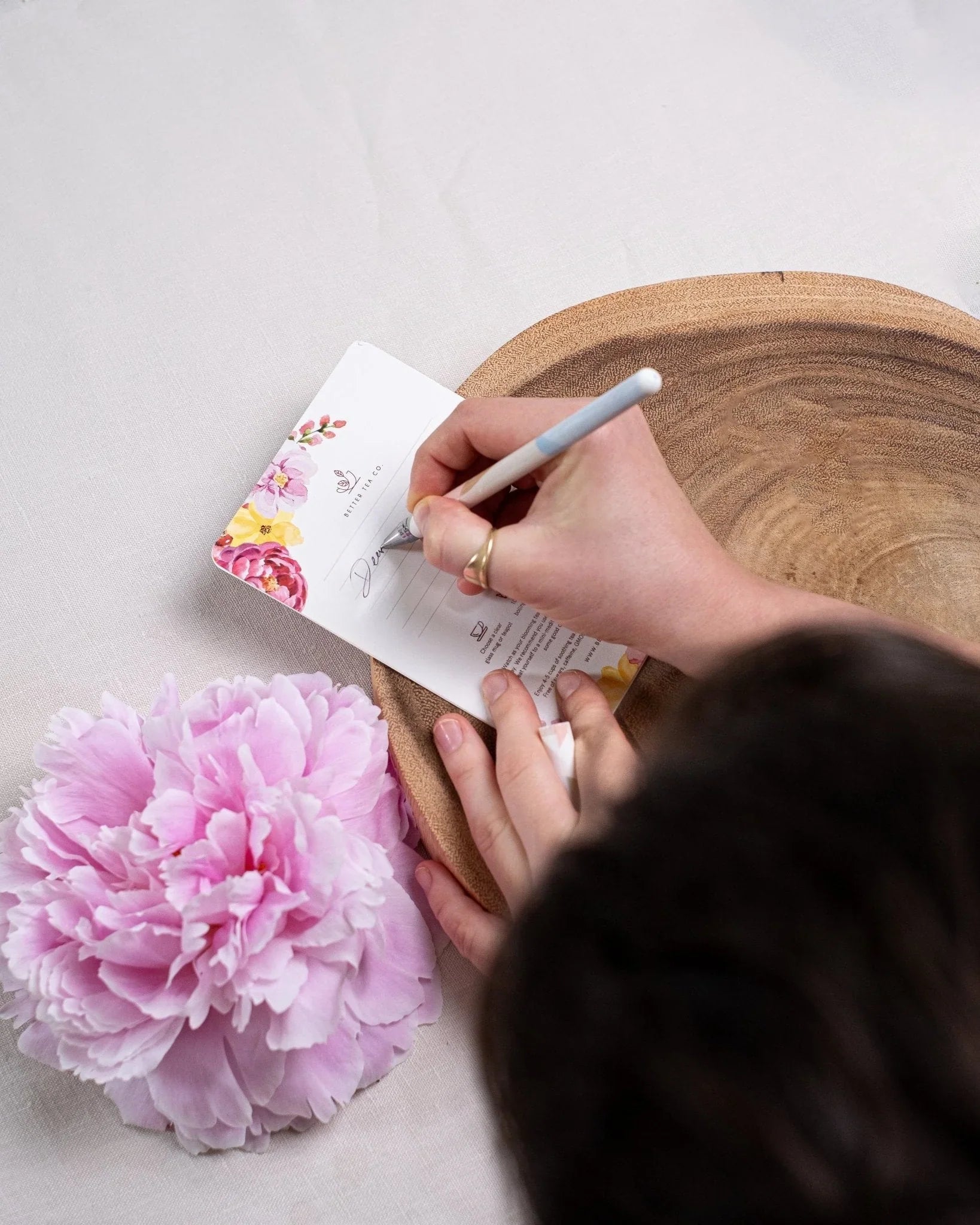Blooming Tea Affirmation Gift Card - Bouquet