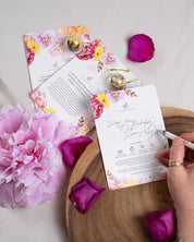 Blooming Tea Affirmation Greeting Card