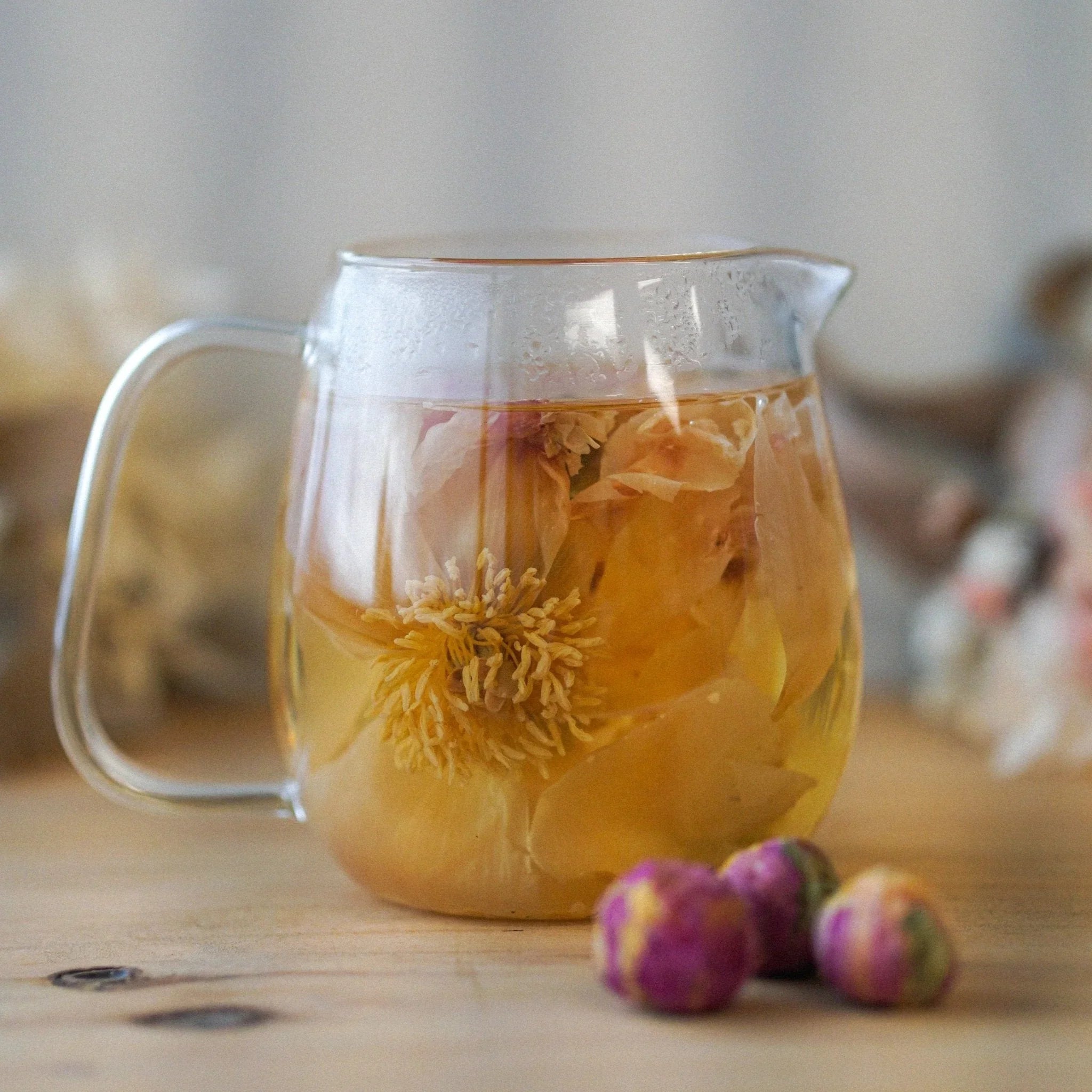Blooming Tea Affirmation Gift Card - Jasmine Flowers