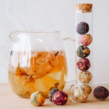 Blooming Tea Balls Set with Glass Teapot