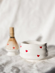 Heartfelt Matcha Set (white) - 5 - Piece Starter Kit - Better Tea Co.