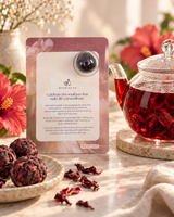 Blooming Tea Affirmation Gift Card - Hibiscus Flower