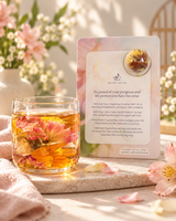 Blooming Tea Affirmation Gift Card - Bouquet