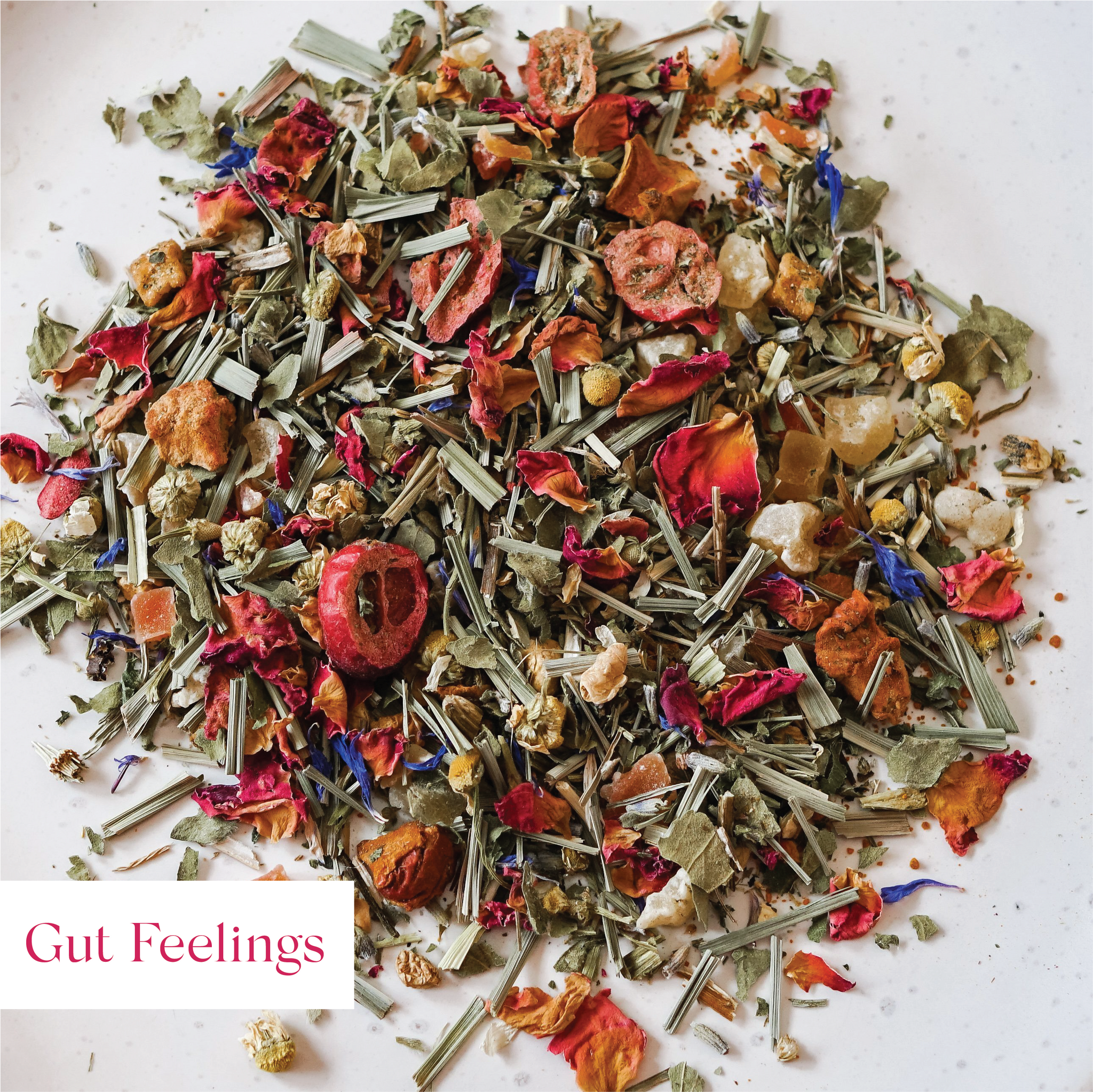 Gut Feelings Glass Jar and Tea